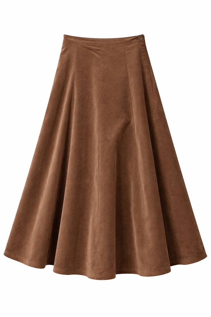 Corduroy Trumpet Skirt 177SL