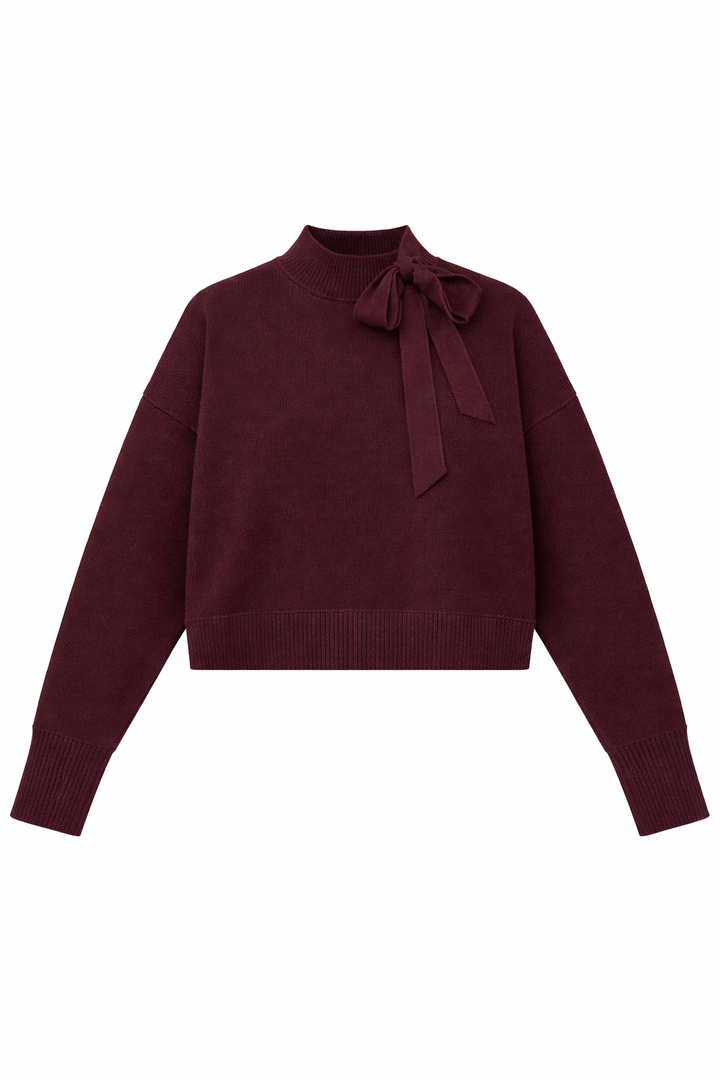 Neck Tie Sweater 182