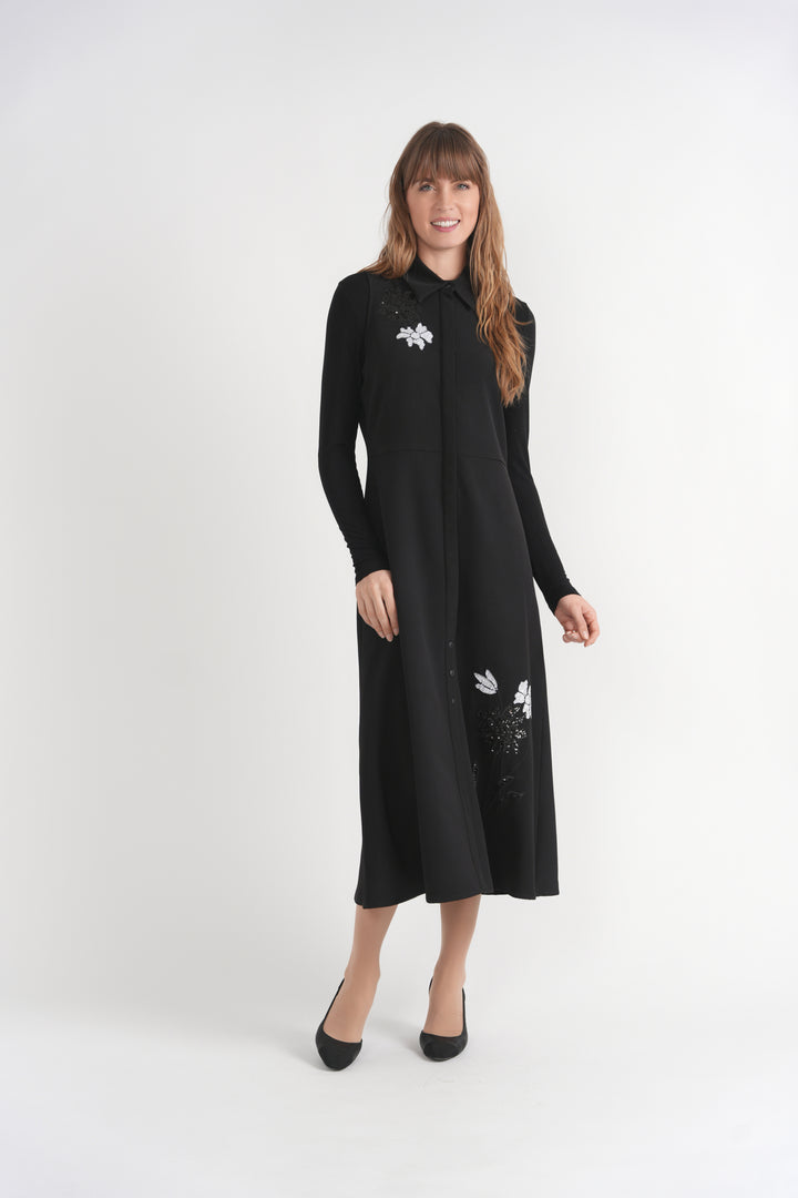 Embroidered Shirt Jumper 292