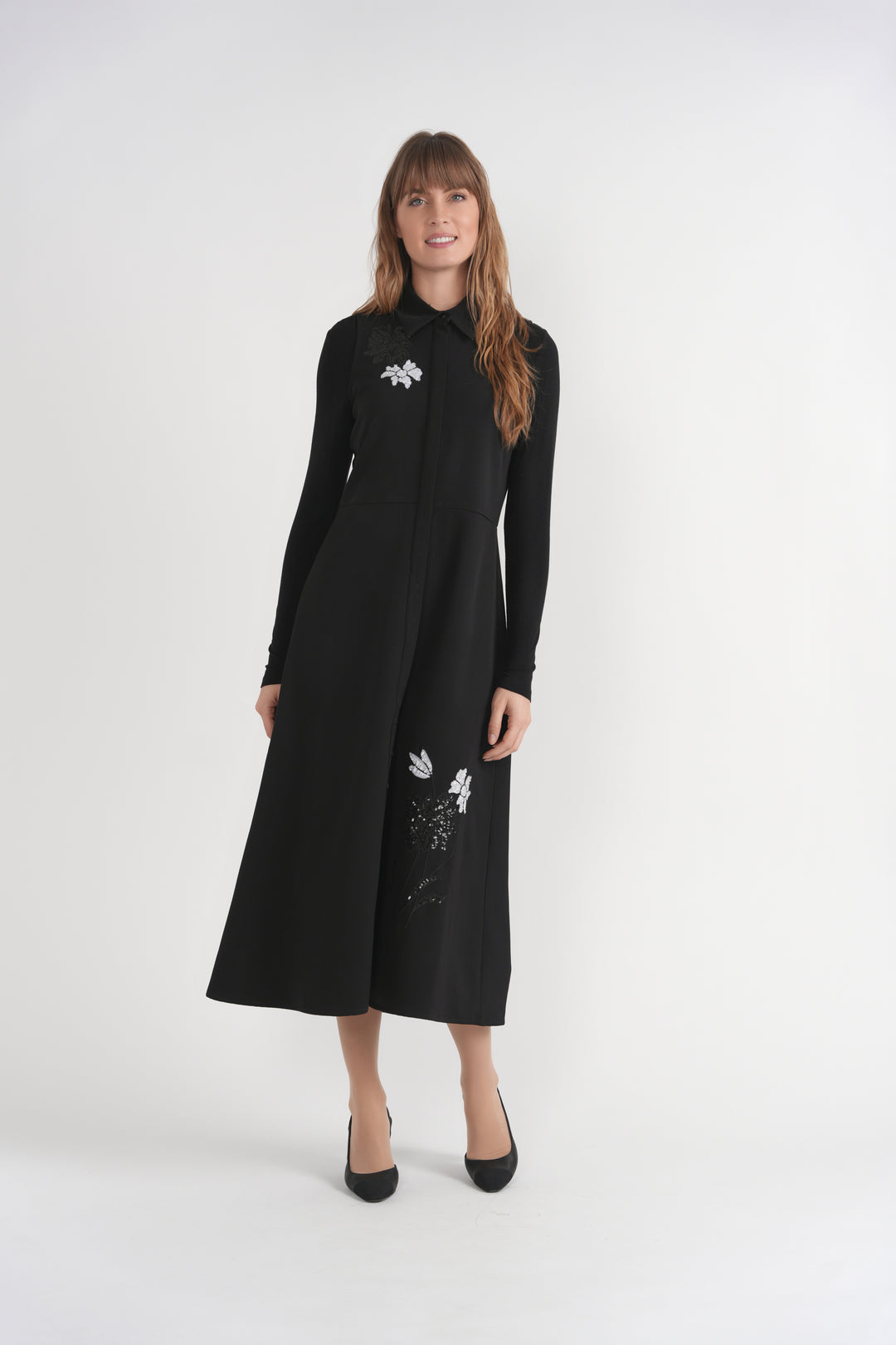 Embroidered Shirt Jumper 292