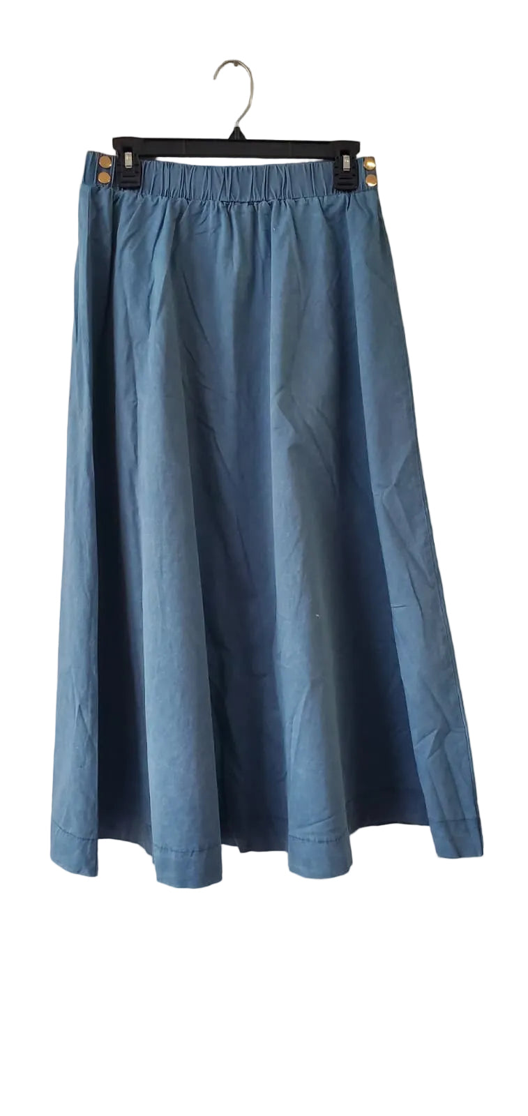 Elastic Waist Midi Skirt 2220