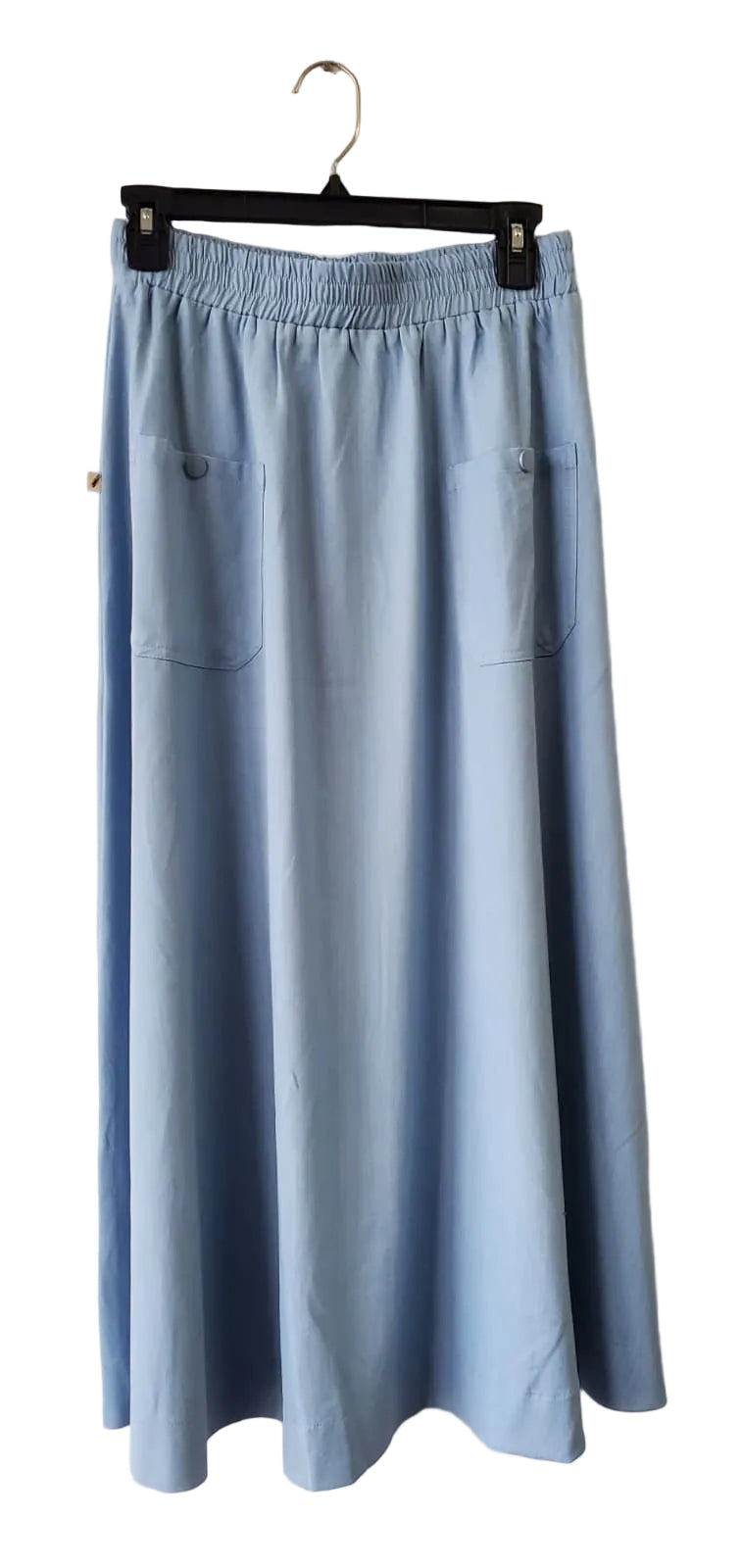 Elastic Waist Midi Skirt 2220