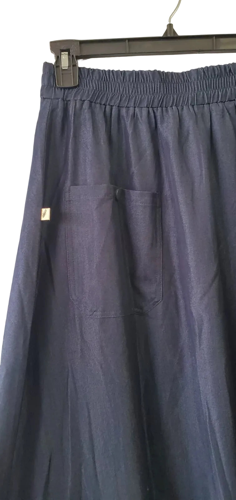 Elastic Waist Midi Skirt 2220