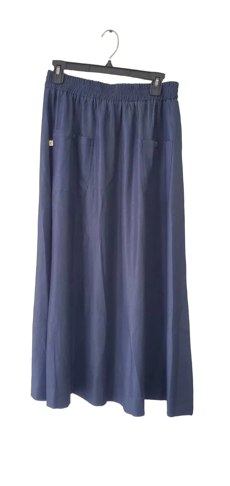 Elastic Waist Midi Skirt 2220