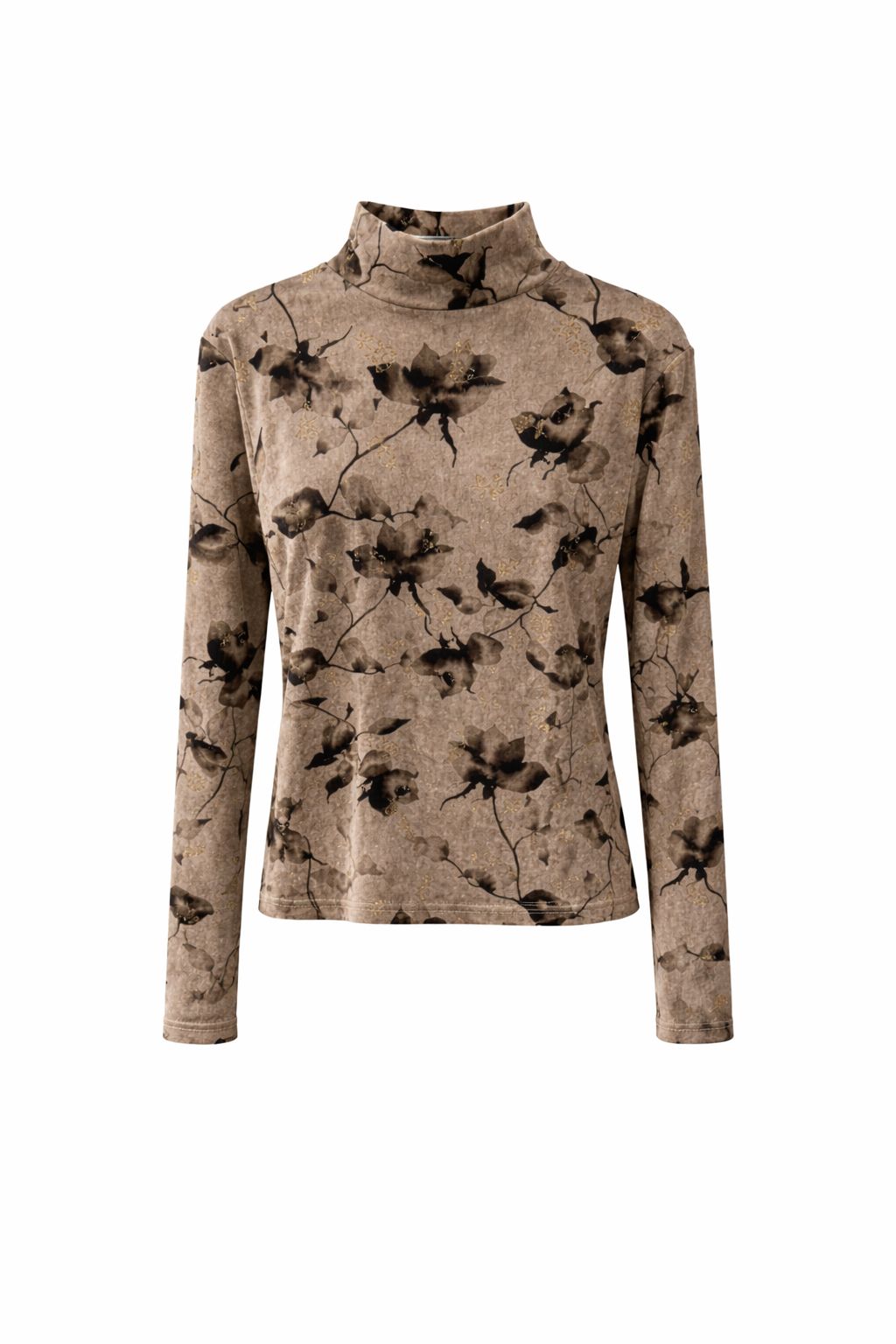 Brown Velvet Floral Set 314/31