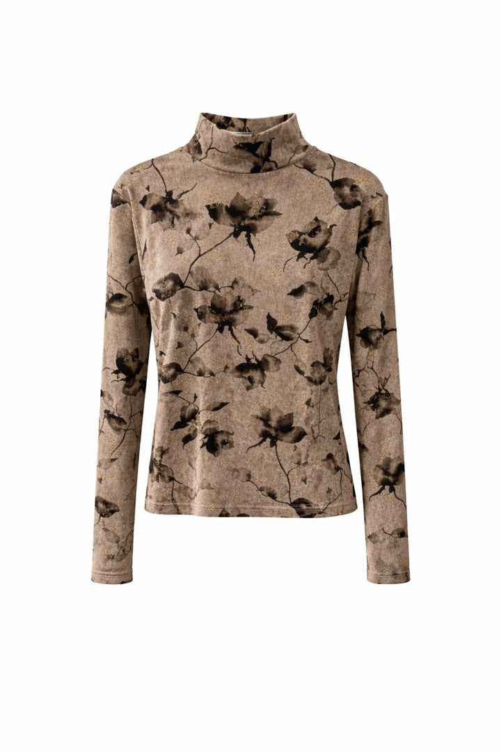 Brown Velvet Floral Set 314/31