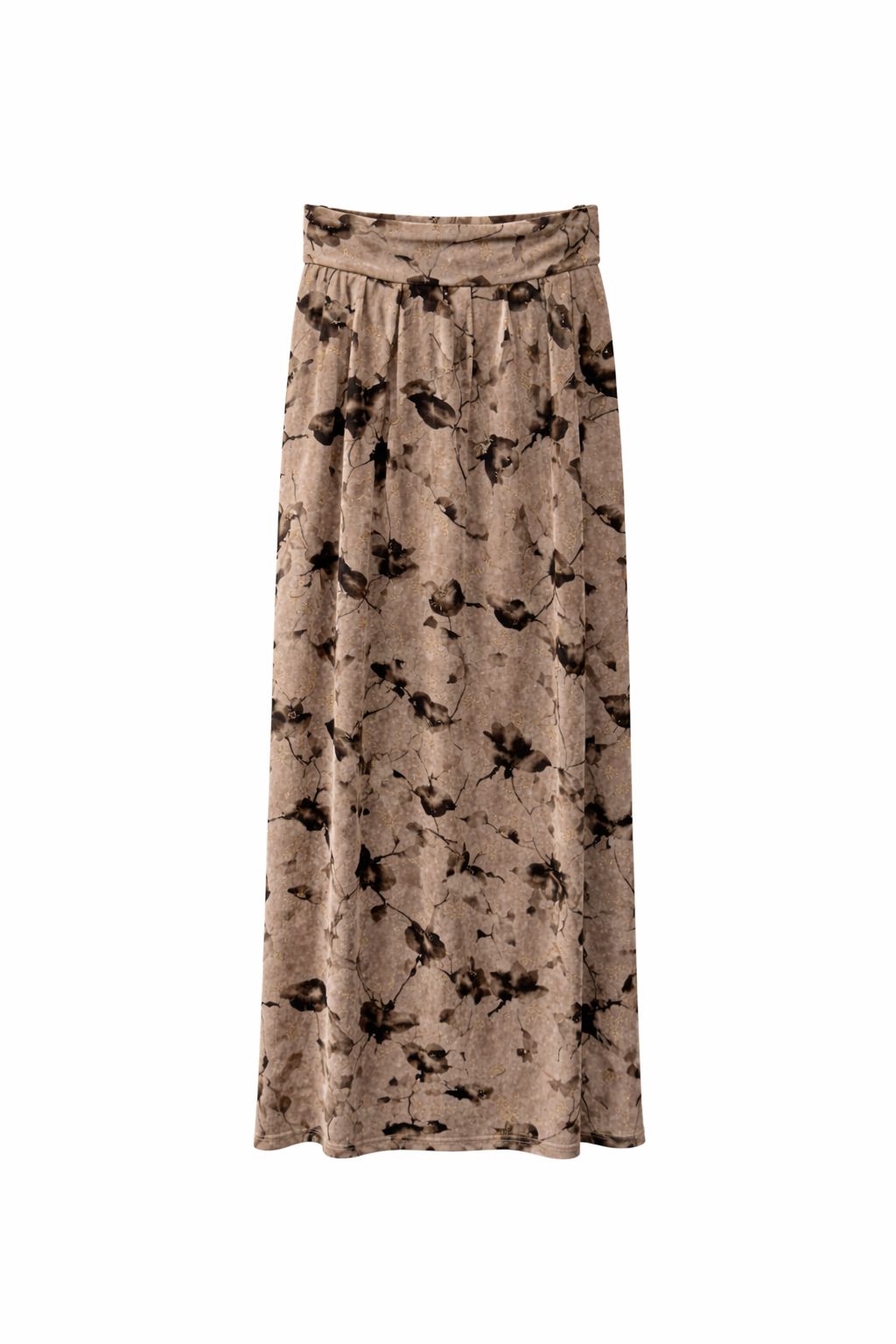 Brown Velvet Floral Set 314/31