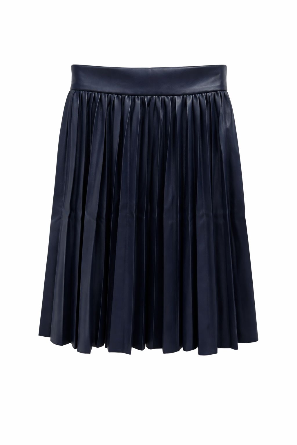 Leather Pleated Skirt 109