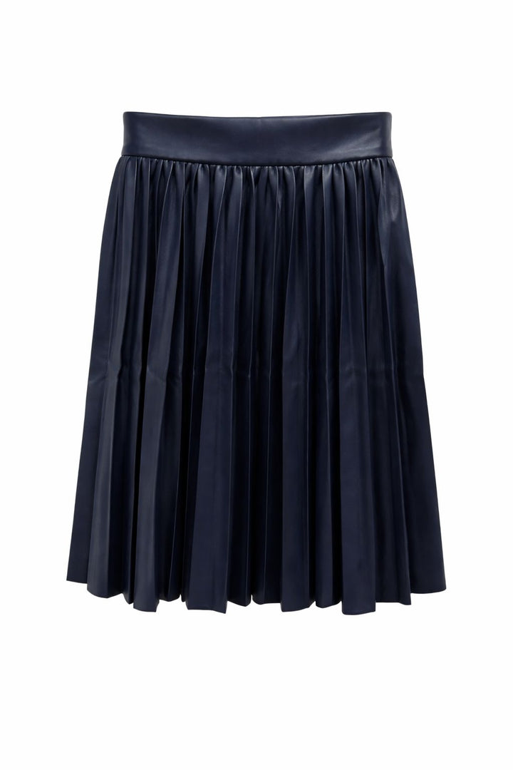 Leather Pleated Skirt 109
