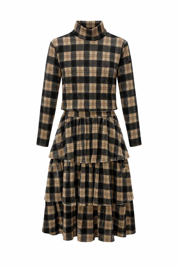 Plaid Velvet Set 119/120