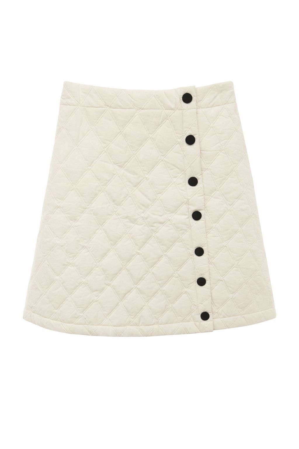 Cream Quilt Skirt 118