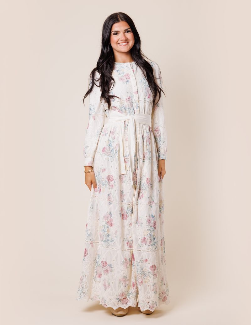 Liora Eyelet Dress 1318 Liora Eyelet Dress 1318