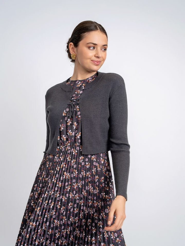 Charcoal Mix Jumper Set 7292