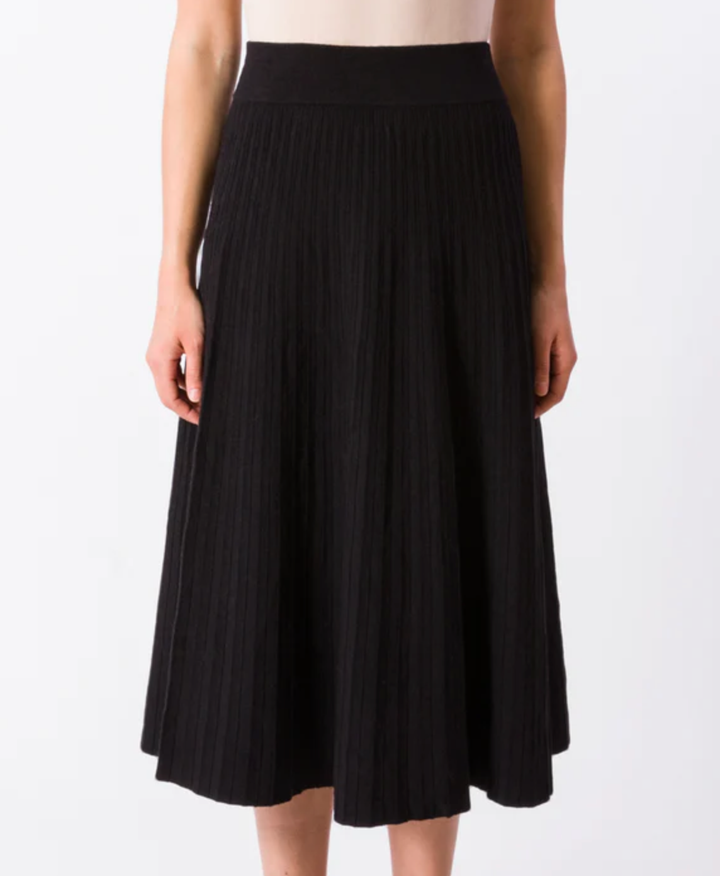Ribbed Knit Skirt 1815