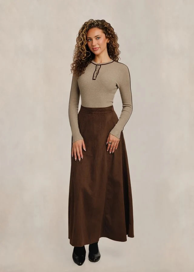 A line midi Skirt 609