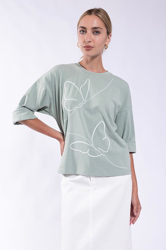 Butterfly Doodle Tee 489