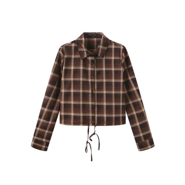 Tie Button Down Blouse