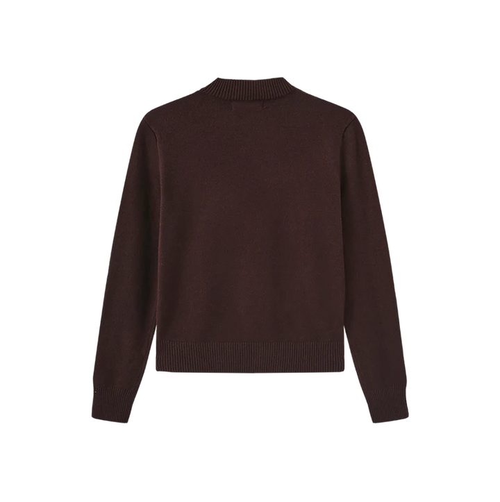 Carol Plaid Knit Sweater