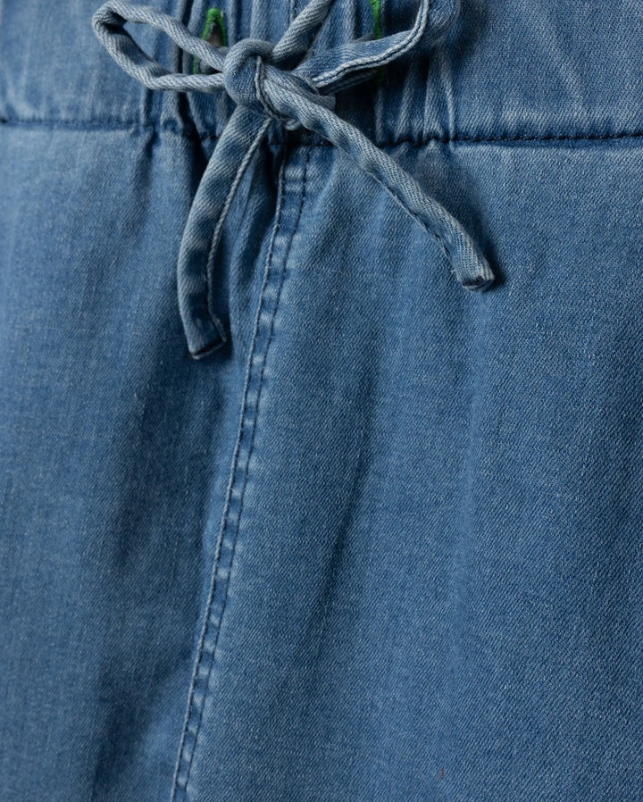 Back Pocket Stitching Skirt