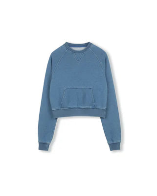 Denim Y Shirt/ Skirt Set