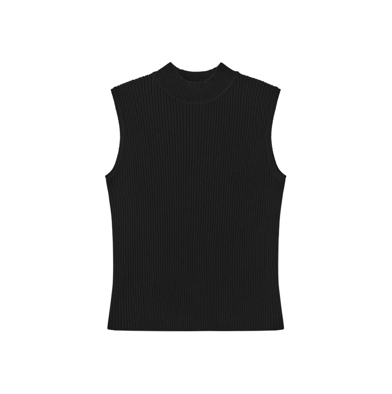 Thick Ribbed Knit Tank