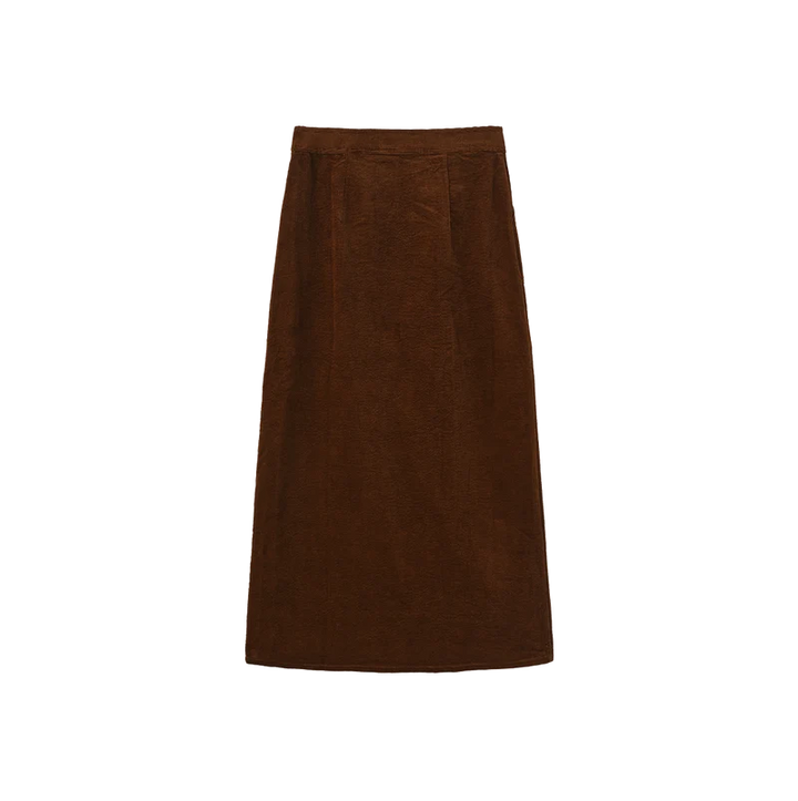 Corduroy Front Fly Skirt