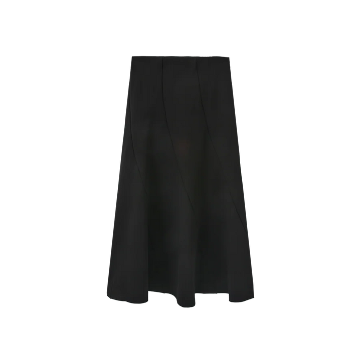 Black Seam Aline Skirt