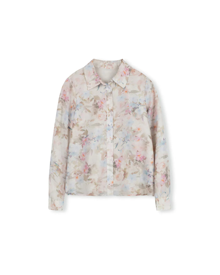 Brin Chiffon Floral Blouse