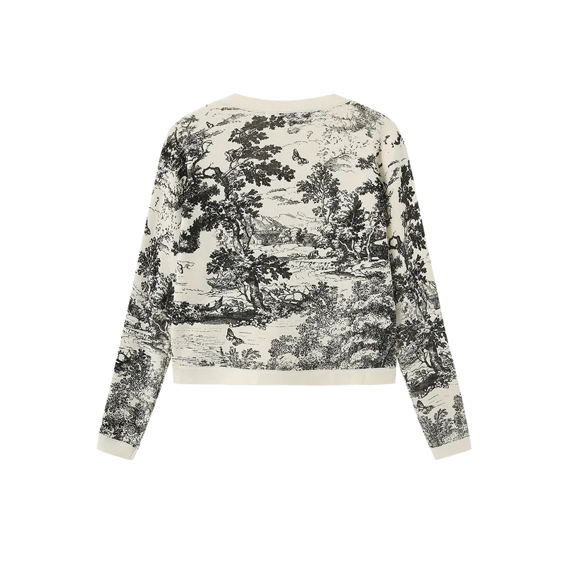 Nome Jungle Print Cardigan