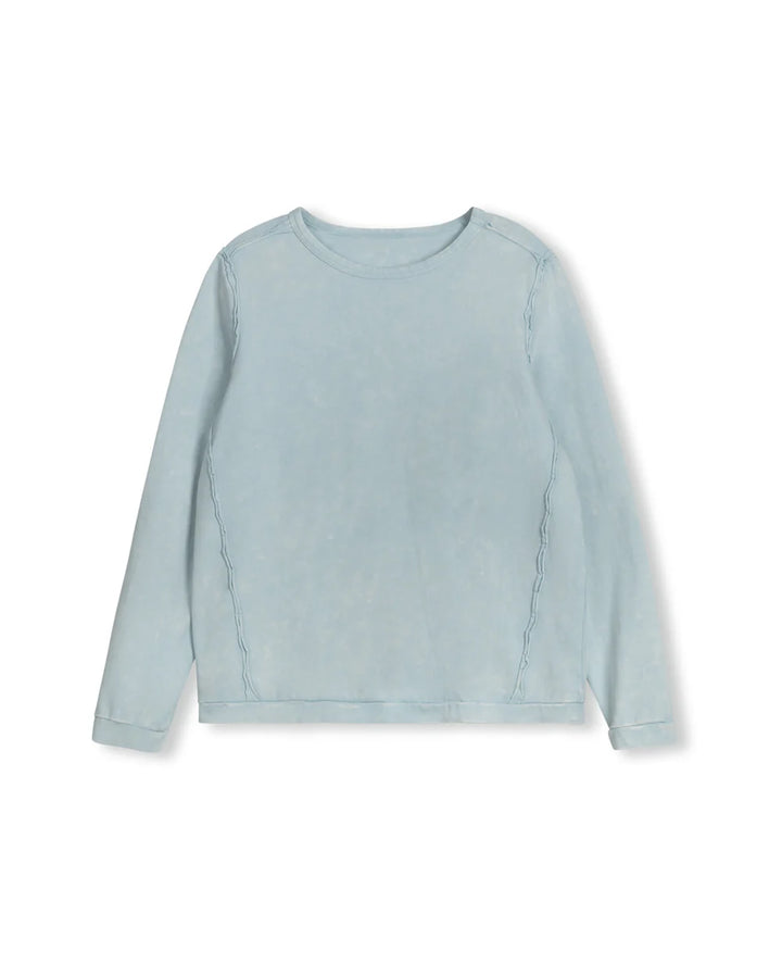 Raw Edge Seam T-shirt