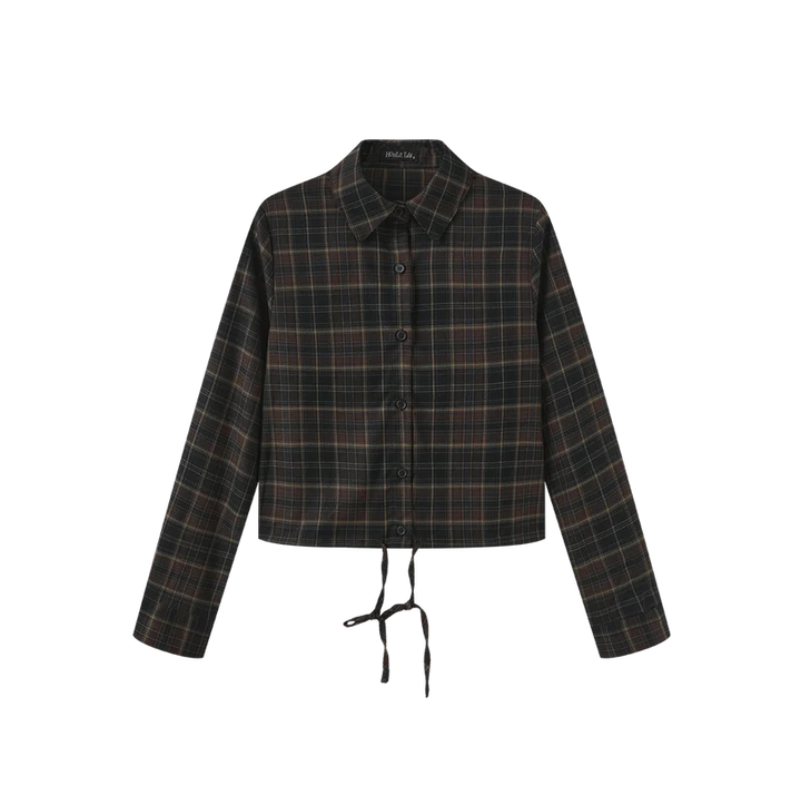 Tie Button Down Blouse
