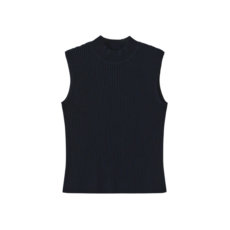 Thick Ribbed Knit Tank