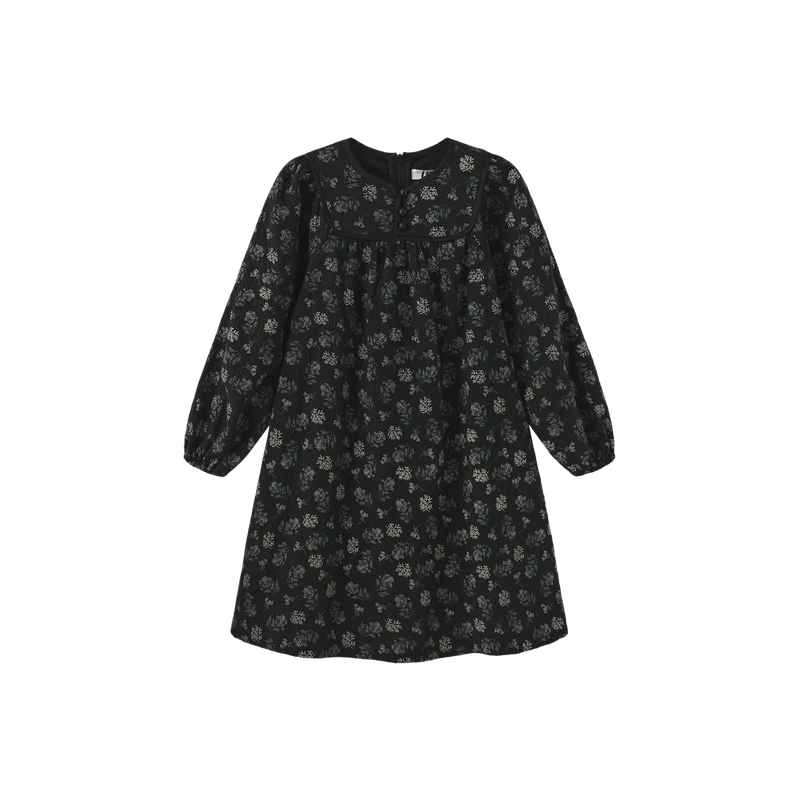 Soft Quilted Floral Dress
