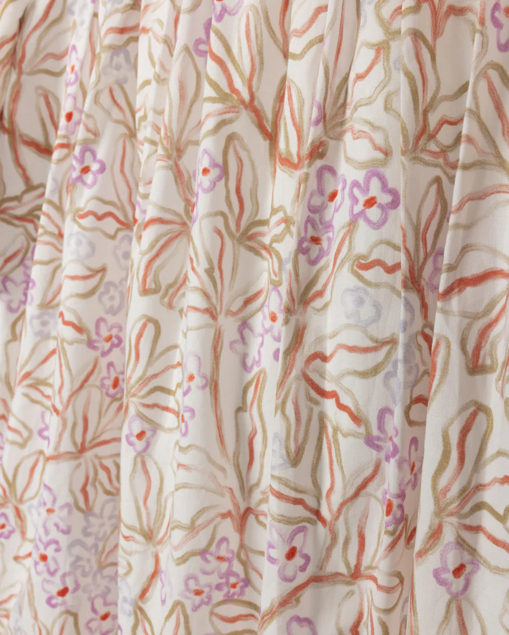 Floral Painted Baby doll Dress