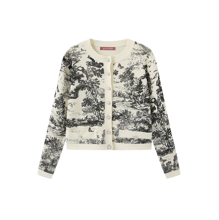 Nome Jungle Print Cardigan