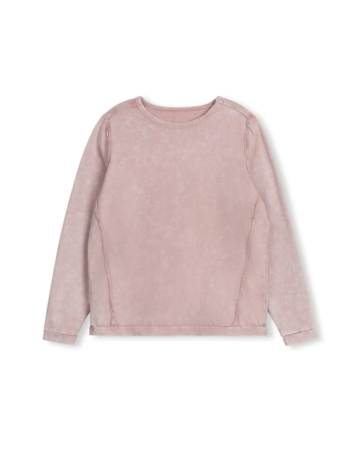 Raw Edge Seam T-shirt