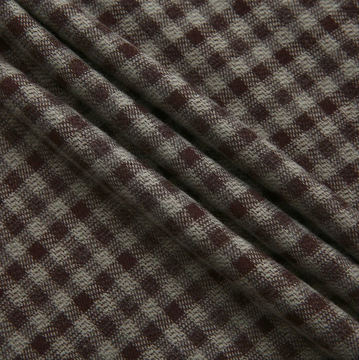 Carol Plaid Knit Sweater