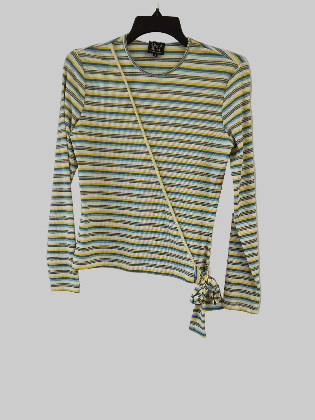 Striped Wrap Tee 2064