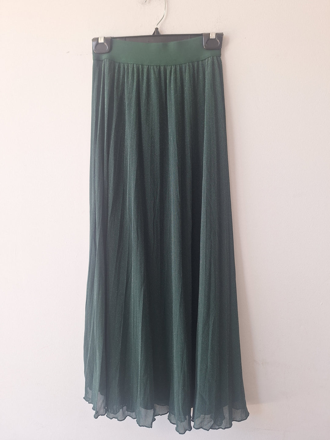 Green Shimmer Skirt 007
