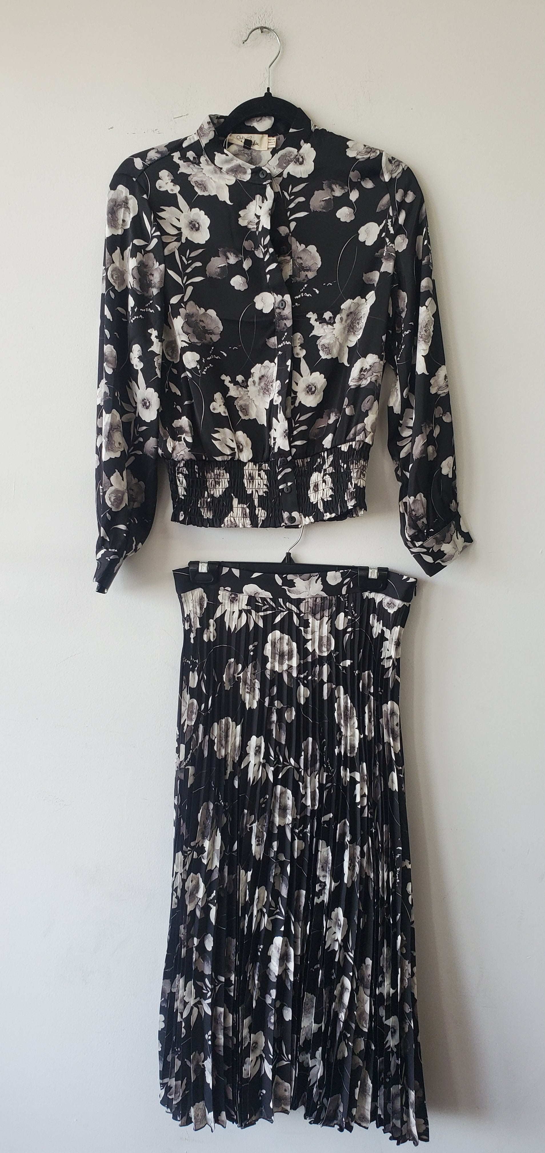 Printed Ruched Blouse 1160