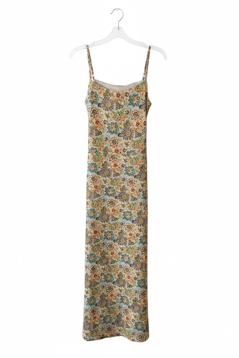 Floral Print Slip Dress 305