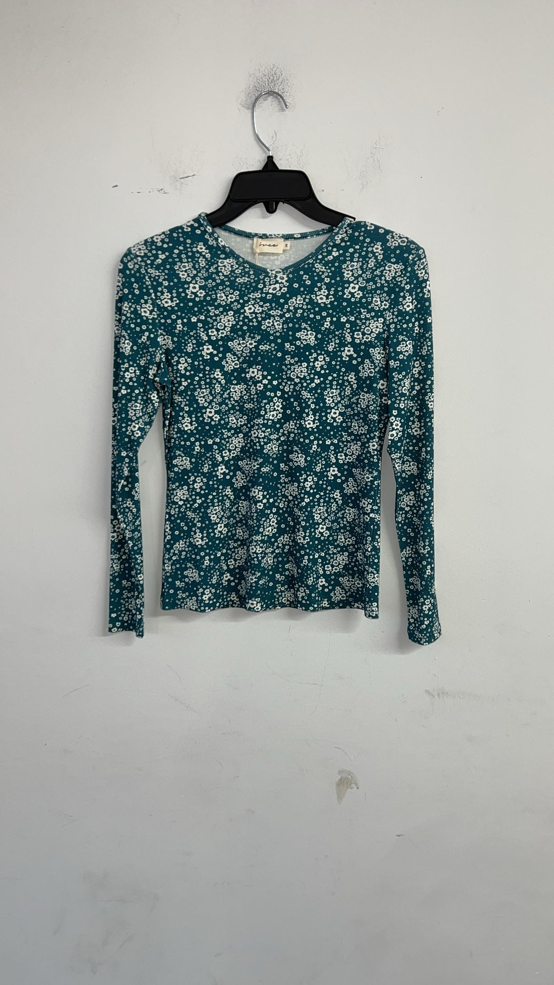 Printed V Neck By Ivee 208