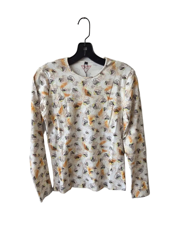Floral Printed Long Sleeve 350T