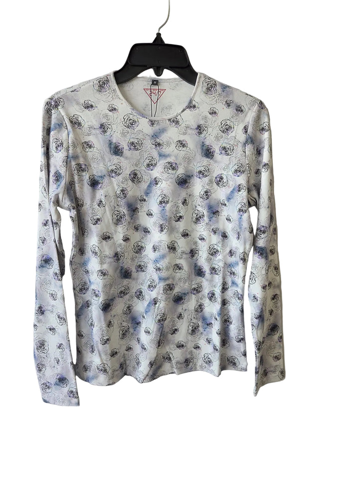 Floral Printed Long Sleeve 350T