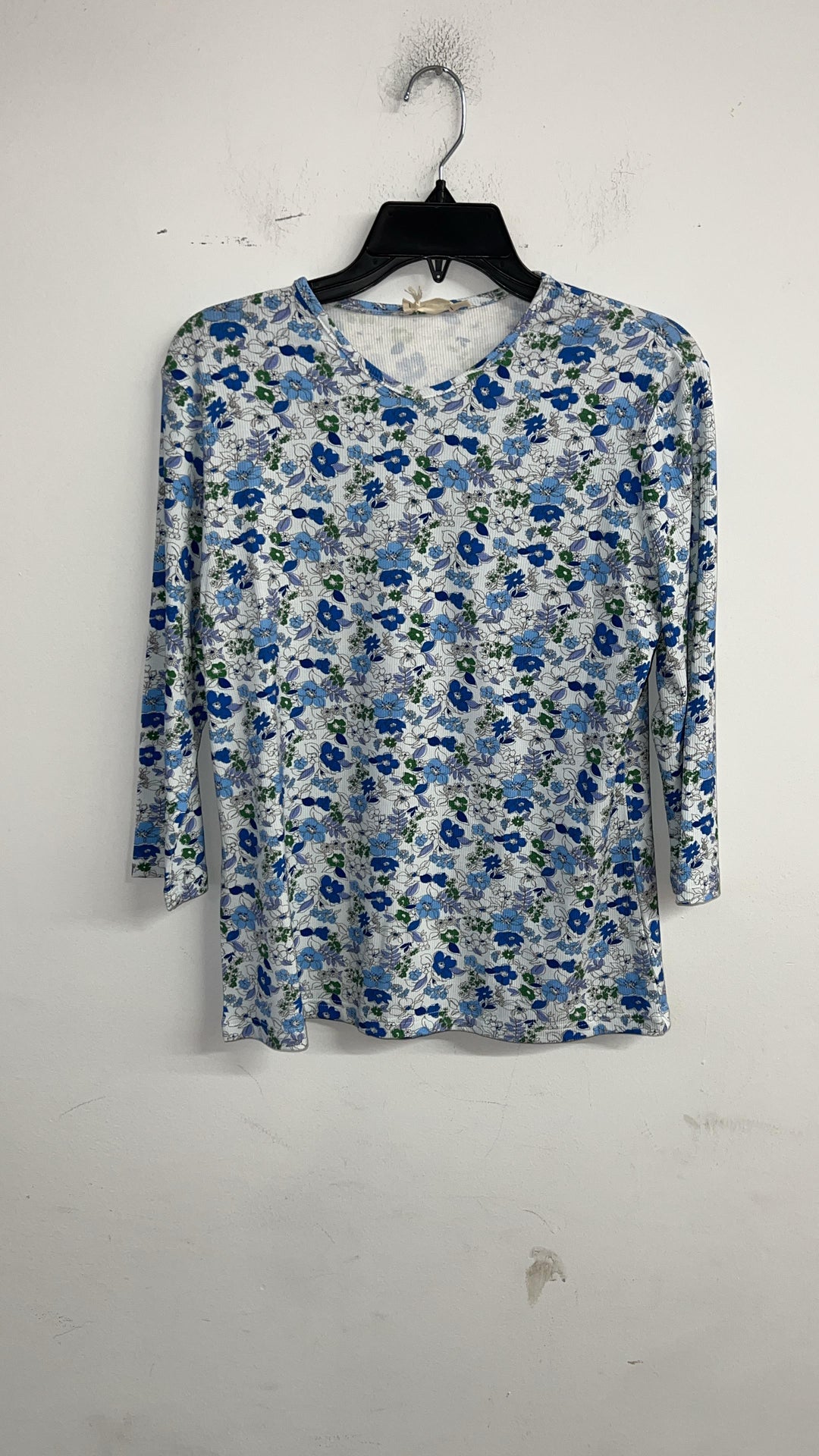 Printed V Neck By Ivee 208