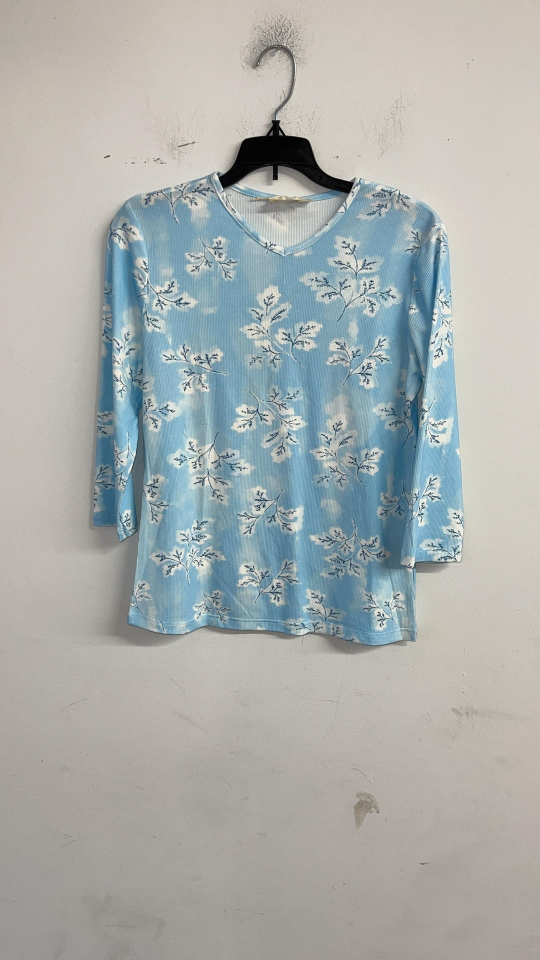 Printed V Neck By Ivee 208
