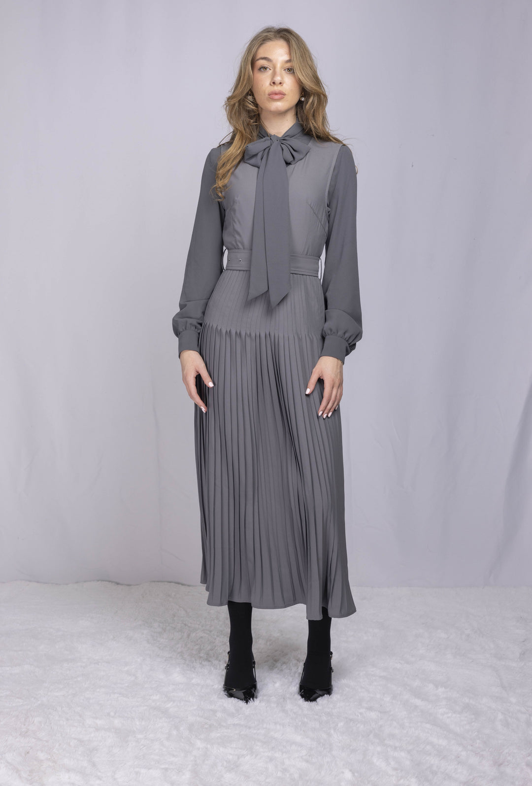 Chiffon Tie Blouse 640