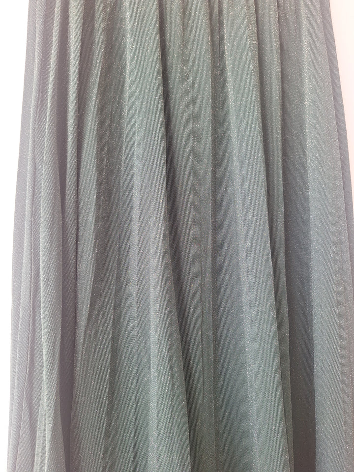 Green Shimmer Skirt 007