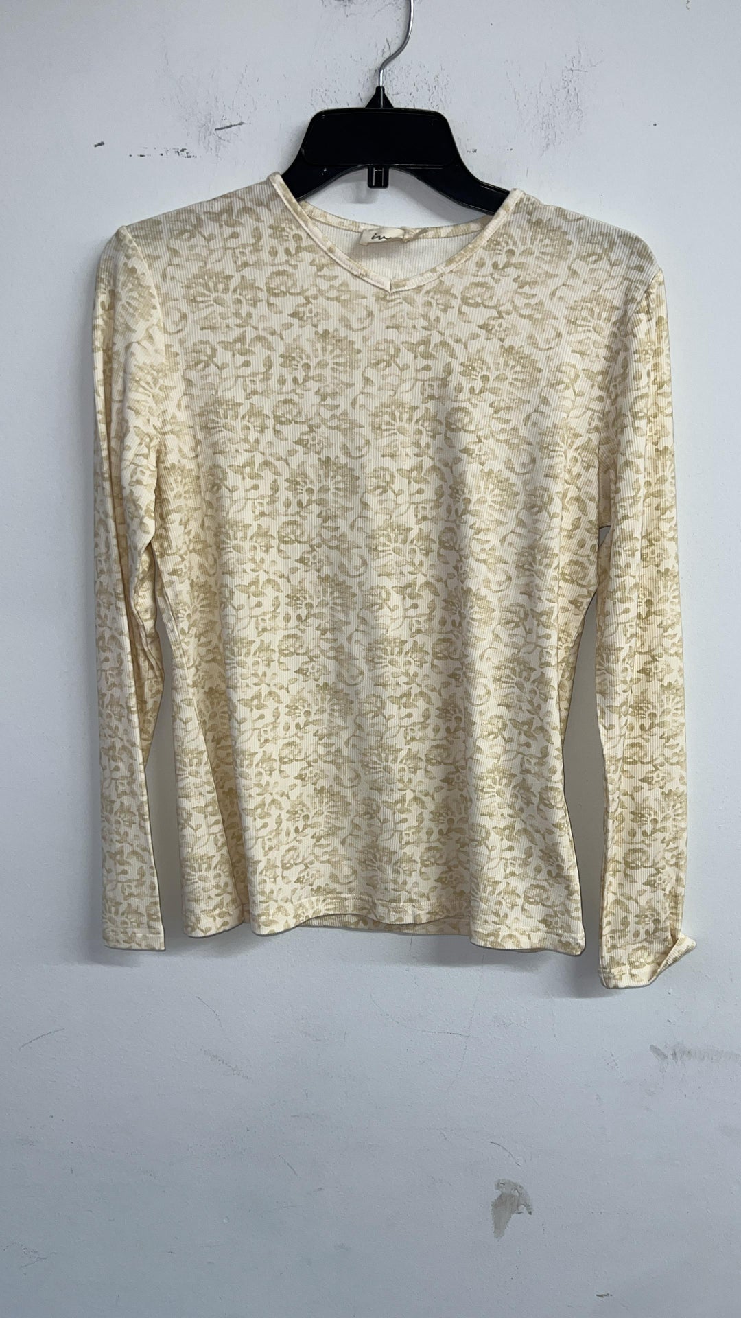 Printed V Neck By Ivee 208