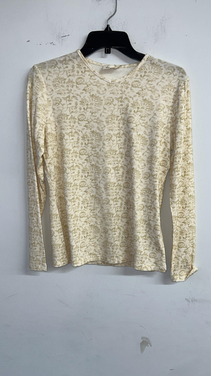 Printed V Neck By Ivee 208